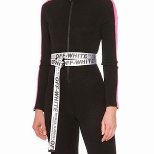 Rare Off-White Double Wrap White Belt